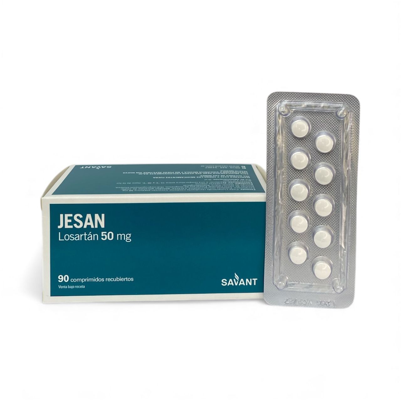 LOSARTAN 50 MG, COMPRIMIDO - JESAN - (H-10-90)